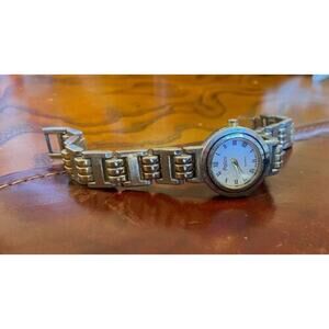 Women's Silver Tone 23mm Polini Watch with Bracelet Band